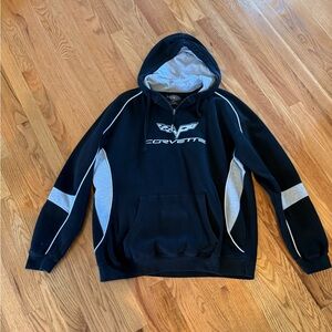 Charles River Apparel Black and Gray Men's Hoodie